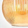 Koyoto Lampadario a sospensione, Lampada a sfera, Lampada a sospensione Ambrato, 1-Luce