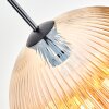 Koyoto Lampadario a sospensione, Lampada a sfera, Lampada a sospensione Ambrato, 1-Luce