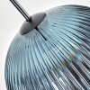 Koyoto Lampadario a sospensione, Lampada a sfera, Lampada a sospensione Blu, 1-Luce