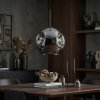 Ripoll Lampadario a sospensione, Lampada a sfera, Lampada a sospensione Cromo, Grigio fumo, 1-Luce