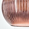Koyoto Lampadario a sospensione, Lampada a sfera, Lampada a sospensione Ramato, 1-Luce
