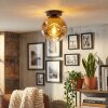 Ripoll Plafoniera, Lampada a sfera Oro, Chiaro, 1-Luce