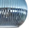 Koyoto Plafoniera, Lampada a sfera 25 cm Blu, 1-Luce