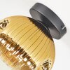Ripoll Plafoniera, Lampada a sfera Oro, Chiaro, 1-Luce