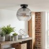 Ripoll Plafoniera, Lampada a sfera Chiaro, Grigio fumo, 1-Luce
