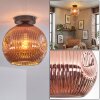 Ripoll Plafoniera, Lampada a sfera Ramato, 1-Luce