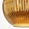 Koyoto Lampadario a sospensione, Lampada a sfera, Lampada a sospensione Oro, 1-Luce