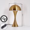 Garil Lampada da tavolo Ottone, 1-Luce