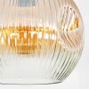 Ripoll Plafoniera, Lampada a sfera Ambrato, Chiaro, 1-Luce