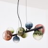 Chehalis Lampadario a sospensione, Lampada a sfera, Lampada a sospensione Blu, Verde, Chiaro, Ramato, 8-Luci