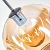 Ripoll Lampadario a sospensione, Lampada a sfera, Lampada a sospensione Ambrato, Chiaro, 1-Luce