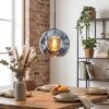 Ripoll Lampadario a sospensione, Lampada a sfera, Lampada a sospensione Blu, 1-Luce