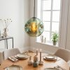 Ripoll Lampadario a sospensione, Lampada a sfera, Lampada a sospensione Verde, 1-Luce