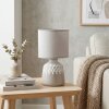 Mirvel Lampada da tavolo Grigio, Bianco, 1-Luce
