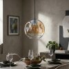 Ripoll Lampadario a sospensione, Lampada a sfera, Lampada a sospensione Ambrato, Chiaro, 1-Luce