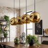 Ripoll Lampadario a sospensione, Lampada a sfera, Lampada a sospensione Oro, 4-Luci