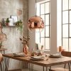 Ripoll Lampadario a sospensione, Lampada a sfera, Lampada a sospensione Chiaro, Ramato, 1-Luce