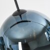 Koyoto Lampadario a sospensione, Lampada a sfera, Lampada a sospensione Blu, 4-Luci