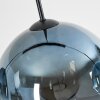 Koyoto Lampadario a sospensione, Lampada a sfera, Lampada a sospensione Blu, Chiaro, 4-Luci