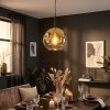 Ripoll Lampadario a sospensione, Lampada a sfera, Lampada a sospensione Oro, Chiaro, 1-Luce