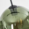 Koyoto Lampadario a sospensione, Lampada a sfera, Lampada a sospensione Verde, 4-Luci