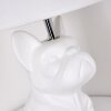 Harol Lampada da tavolo Cromo, Bianco, 1-Luce