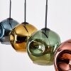 Ripoll Lampadario a sospensione, Lampada a sfera, Lampada a sospensione Blu, Oro, Verde, Ramato, 4-Luci