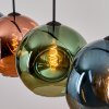 Ripoll Lampadario a sospensione, Lampada a sfera, Lampada a sospensione Blu, Verde, Ramato, 4-Luci
