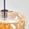 Mertola Lampadario a sospensione, Lampada a sospensione Ambrato, Chiaro, 1-Luce