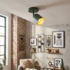 Horen Plafoniera, Faretto da soffitto Verde, 1-Luce