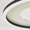 Gorim Plafoniera LED Grigio, Nero, 1-Luce