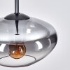 Mertola Lampadario a sospensione, Lampada a sospensione Chiaro, Grigio fumo, 1-Luce