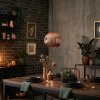 Ripoll Lampadario a sospensione, Lampada a sfera, Lampada a sospensione Ramato, 1-Luce