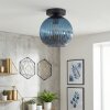 Koyoto Plafoniera, Lampada a sfera 20 cm Blu, 1-Luce