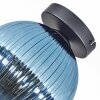 Koyoto Plafoniera, Lampada a sfera 20 cm Blu, 1-Luce
