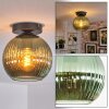 Koyoto Plafoniera, Lampada a sfera 20 cm Verde, 1-Luce