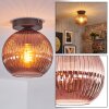 Koyoto Plafoniera, Lampada a sfera Ramato, 1-Luce