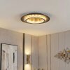 Lidor Plafoniera LED Antracite, Grigio, 1-Luce