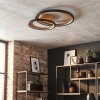 Baiyin Plafoniera LED Oro, Nero, 1-Luce