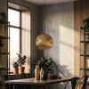 Ripoll Lampadario a sospensione, Lampada a sfera, Lampada a sospensione Oro, 1-Luce