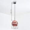 Ripoll Lampadario a sospensione, Lampada a sfera, Lampada a sospensione Ramato, 1-Luce