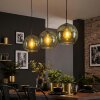 Koyoto Lampadario a sospensione, Lampada a sfera, Lampada a sospensione Verde, 3-Luci