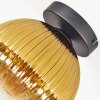Koyoto Plafoniera, Lampada a sfera 20 cm Oro, Chiaro, 1-Luce