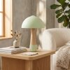 Forgek Lampada da tavolo Verde, Effetto pietra, 1-Luce