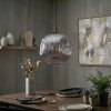 Ripoll Lampadario a sospensione, Lampada a sfera, Lampada a sospensione Grigio fumo, 1-Luce