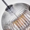 Ripoll Lampadario a sospensione, Lampada a sfera, Lampada a sospensione Chiaro, Grigio fumo, 1-Luce