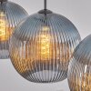 Koyoto Lampadario a sospensione, Lampada a sfera, Lampada a sospensione Blu, 3-Luci