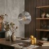 Ripoll Lampadario a sospensione, Lampada a sfera, Lampada a sospensione Chiaro, Grigio fumo, 1-Luce