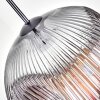Ripoll Lampadario a sospensione, Lampada a sfera, Lampada a sospensione Chiaro, Grigio fumo, 1-Luce