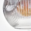 Ripoll Lampadario a sospensione, Lampada a sfera, Lampada a sospensione Chiaro, Grigio fumo, 1-Luce